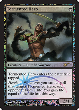 Tormented Hero - May 2014 FNM Promo Card MtG Art from Promos Set by - Art  of Magic: the Gathering