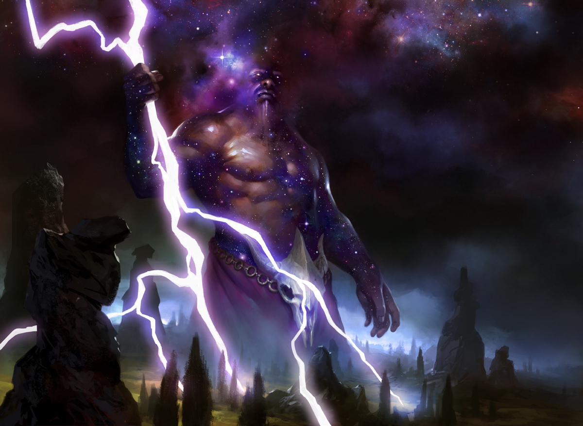 NearMint/Excellent+ Magic MTG God of Storms ~ Journey into Nyx Keranos