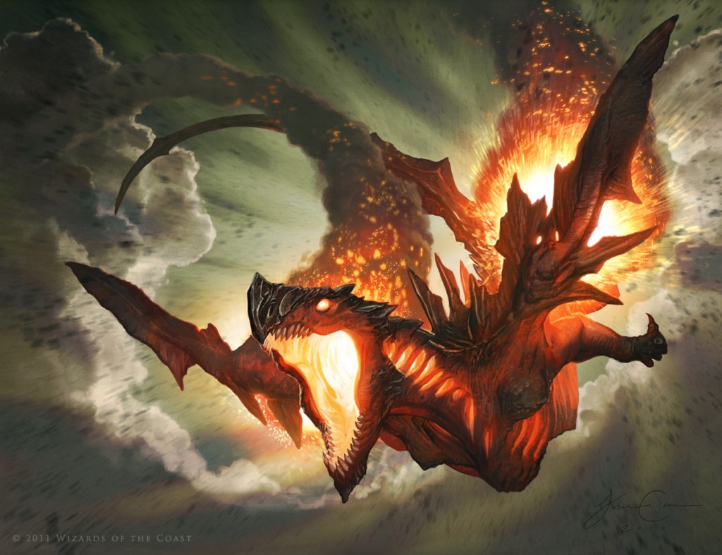 The Dragons Of Magic The Gathering 1 Mtg Art