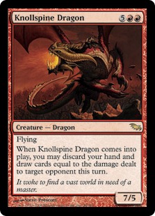 マジック：ザ・ギャザリング Kilnmouth Dragon foil Kilnmouth Dragon MtG Art from Shadowmoor Set by Steve Prescott