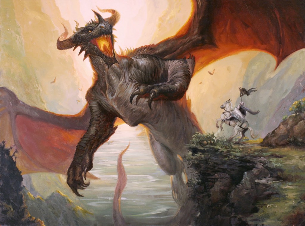 Scourge of Valkas - MtG Art