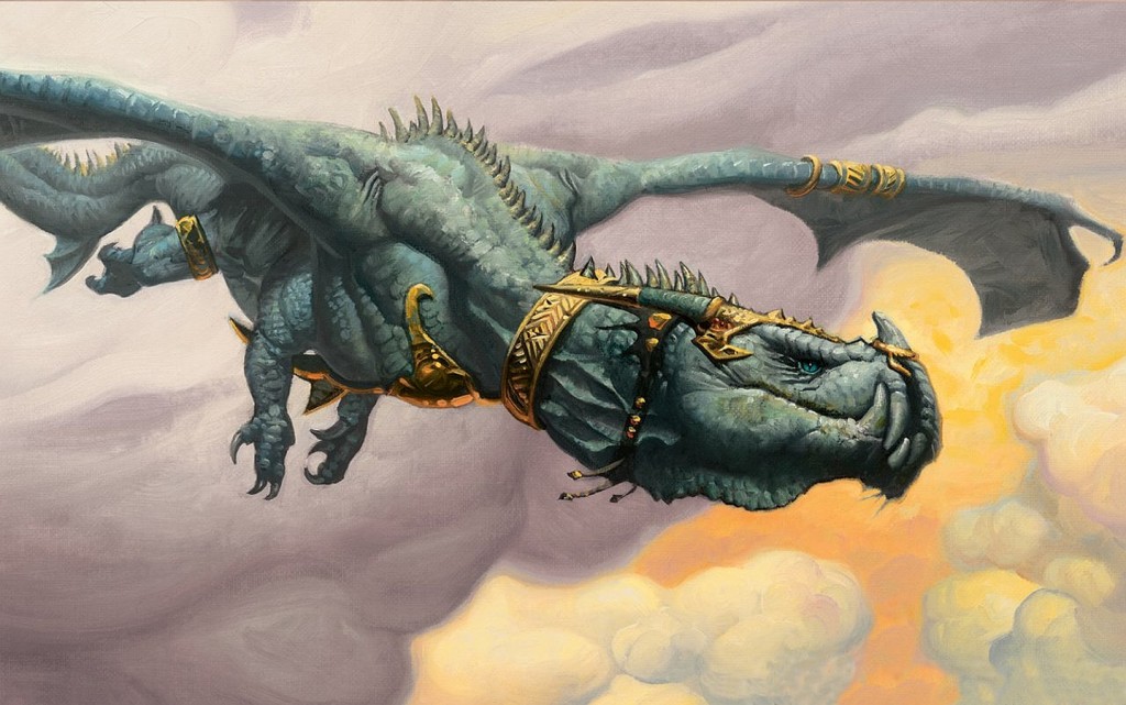Vorosh, the Hunter - MtG Art