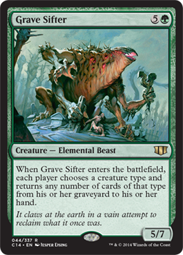 Gravesifter MtG Art from Commander 2014 Set by Jesper Ejsing - Art of Magic: the Gathering Gravesifter MtG Art from Commander 2014 Set by Jesper Ejsing - Art of Magic: the Gathering