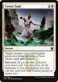 Center Soul MtG Art from Dragons of Tarkir Set by Igor