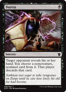 Duress MtG Art from Dragons of Tarkir Set by Jason Rainville - Art