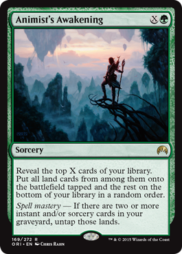 Animist's Awakening MtG Art from Magic Origins Set by Chris Rahn - Art of Magic: the Gathering Animist's Awakening MtG Art from Magic Origins Set by Chris Rahn - Art of Magic: the Gathering