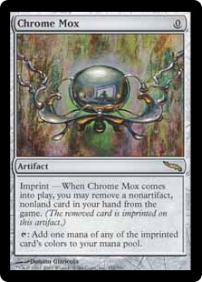 Chrome Mox MtG Art from Mirrodin Set by Donato Giancola - Art of