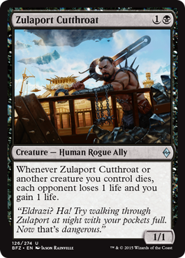 Zulaport Cutthroat MtG Art from Battle for Zendikar Set by Jason