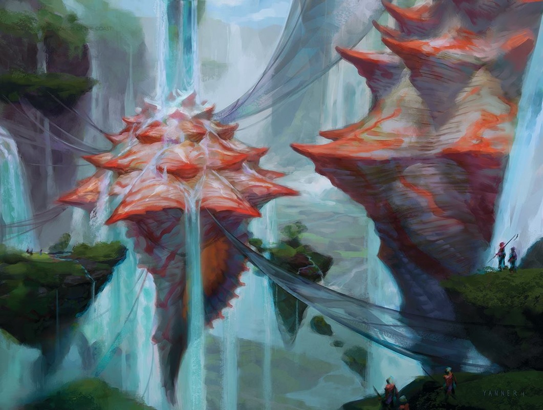 Retreat to Coralhelm - Battle for Zendikar MtG Art