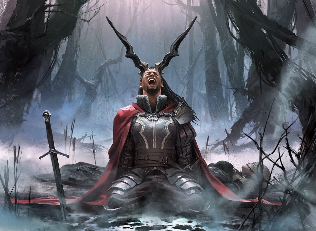 MtG Art Infectious Curse from Shadows over Innistrad Set by Wesley