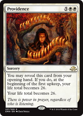 Providence MtG Art from Eldritch Moon Set by Zack Stella - Art of Magic:  the Gathering