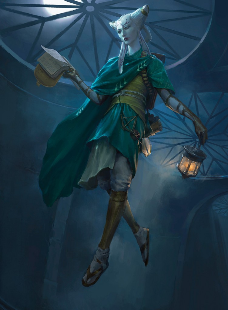 MtG Art: Tamiyo, Field Researcher from Eldritch Moon Set