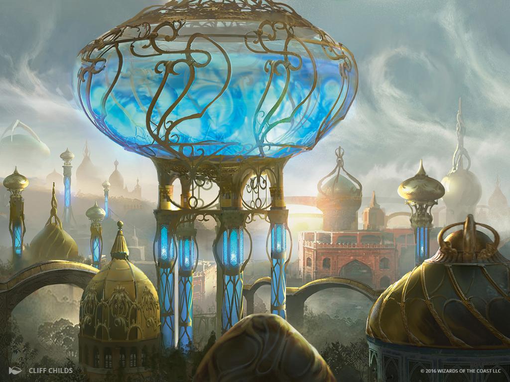 Aetherflux Reservoir - Kaladesh MtG Art