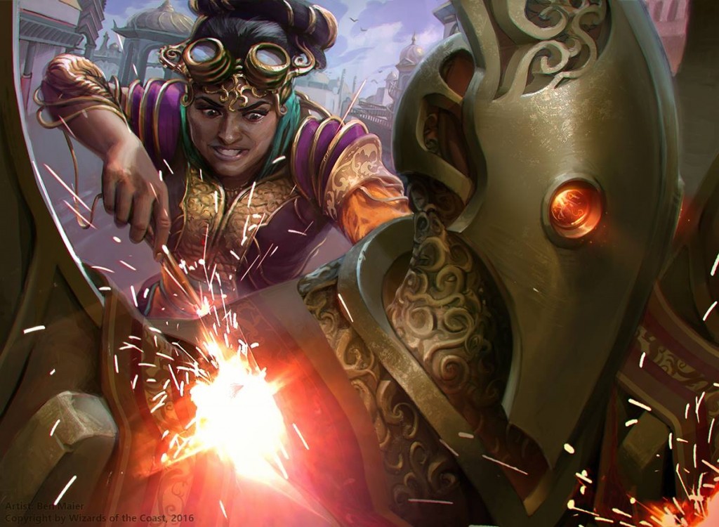 MtG Art Incendiary Sabotage From Kaladesh Set By Ben Maier Art Of 
