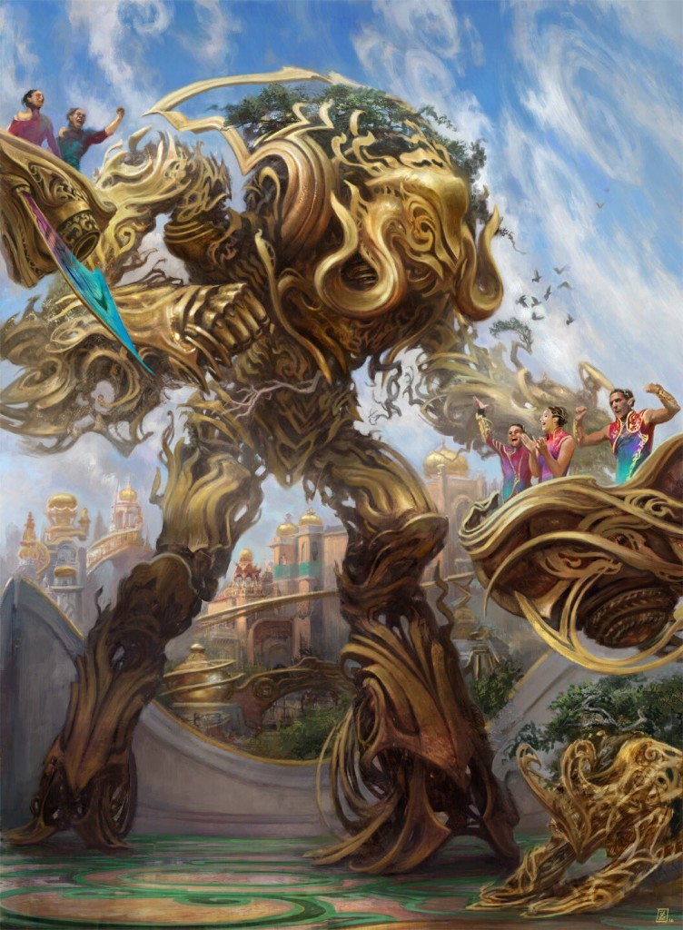 Verdurous Gearhulk MtG Art From Kaladesh Set By Zack Stella Art Of 