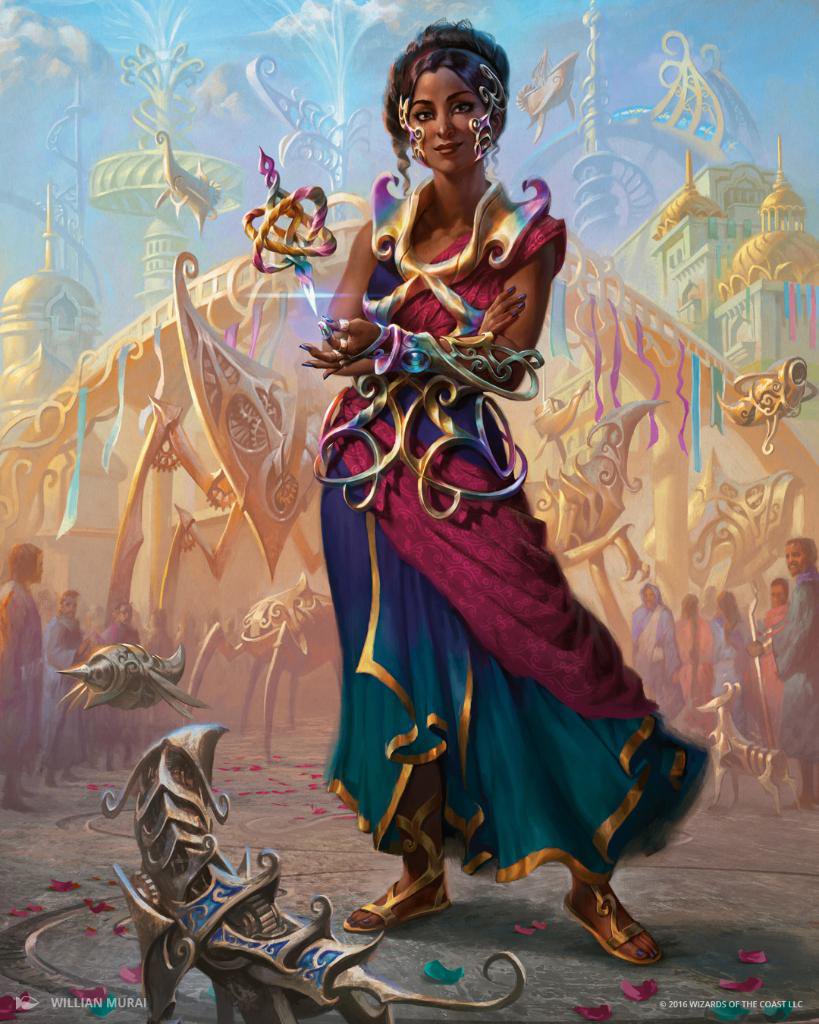 Saheeli Rai - Kaladesh MtG Art