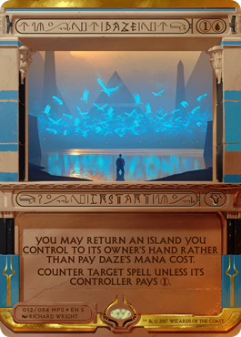 マジック：ザ・ギャザリング mtg daze foil Amonkhet Invocations PSA10 Daze Magic the Gathering Proxy