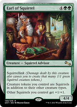 Earl of Squirrel MtG Art from Unstable Set by Milivoj Ceran - Art of Magic: the Gathering Earl of Squirrel MtG Art from Unstable Set by Milivoj Ceran - Art of Magic: the Gathering