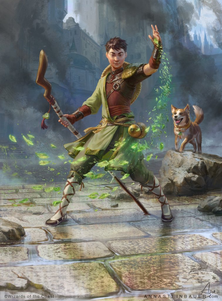 Jiang Yanggu, Wildcrafter - War of the Spark Art