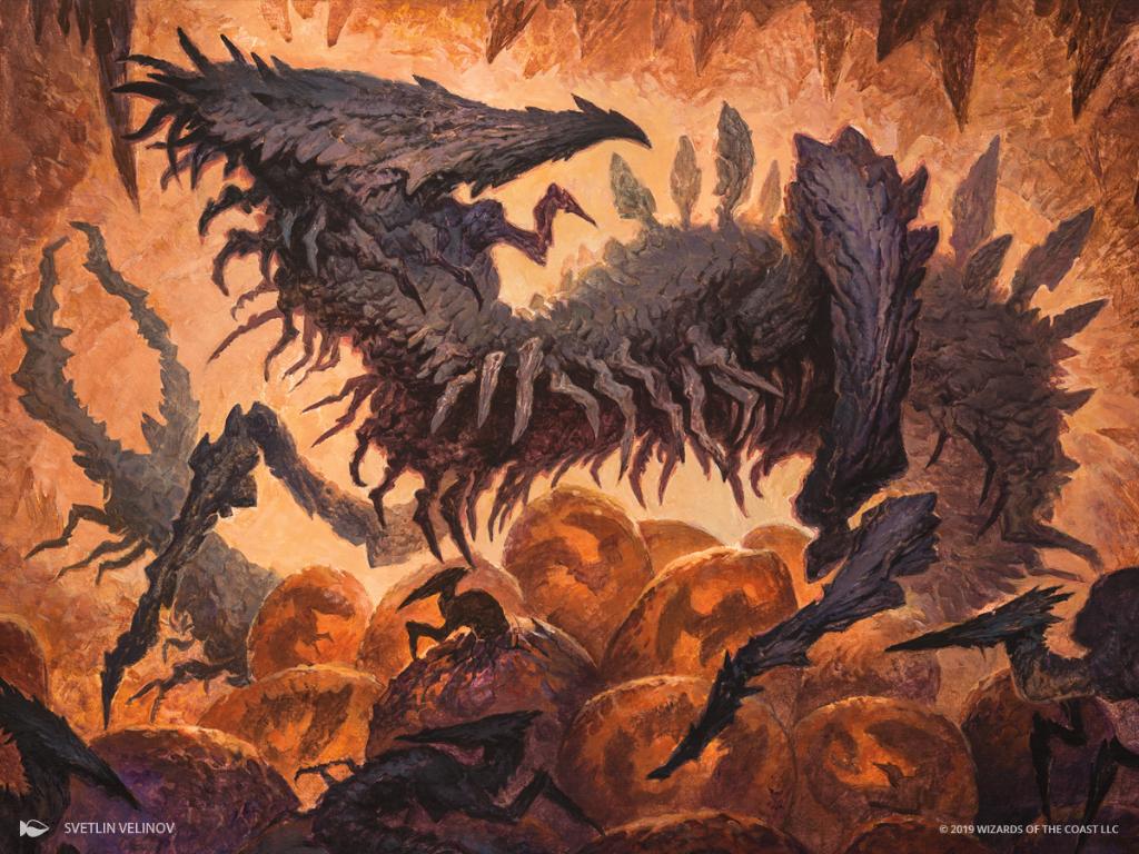 The First Sliver - Modern Horizons MtG Art