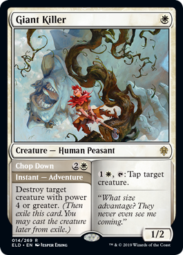 Giant Killer MtG Art from Throne of Eldraine Set by Jesper Ejsing - Art of  Magic: the Gathering
