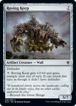Roving Keep - Throne of Eldraine MtG Art