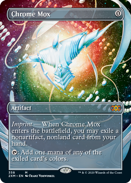 Chrome Mox MtG Art from Double Masters Set by Franz Vohwinkel