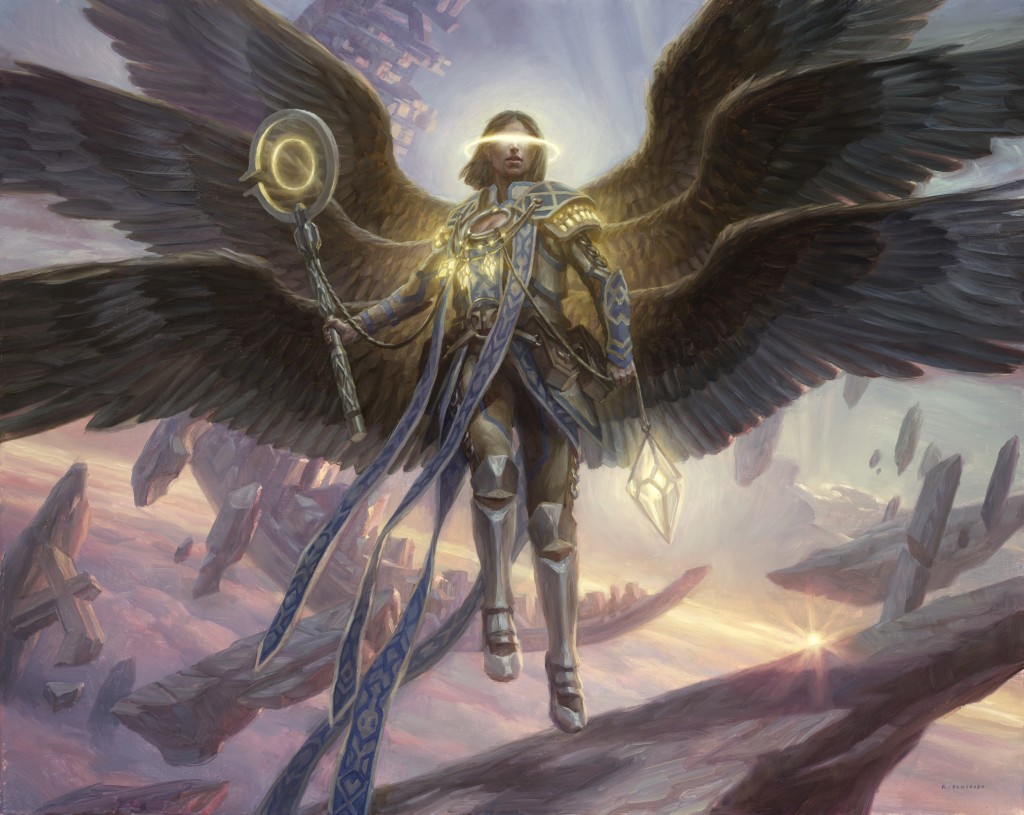 Foil x1 Angel of Destiny English Extended Art MTG Zendikar Rising M M/NM 