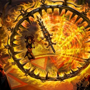 Extended Art Near Mint Foil English Commander Legends Wheel of Misfortune 