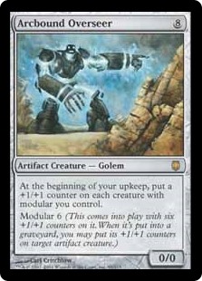 Arcbound Overseer MtG Art from Darksteel Set by Carl