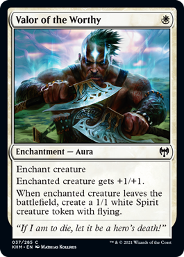 Valor of the Worthy MtG Art from Kaldheim Set by Mathias Kollros - Art of  Magic: the Gathering