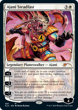 Ajani Steadfast - Secret Lair