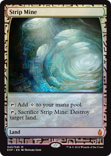 Strip Mine (Expeditions) MtG Art from Battle for Zendikar