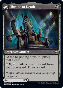 Throne of Death MtG Art from Kaldheim Set by Jason A. Engle - Art of Magic: the Gathering Throne of Death MtG Art from Kaldheim Set by Jason A. Engle - Art of Magic: the Gathering
