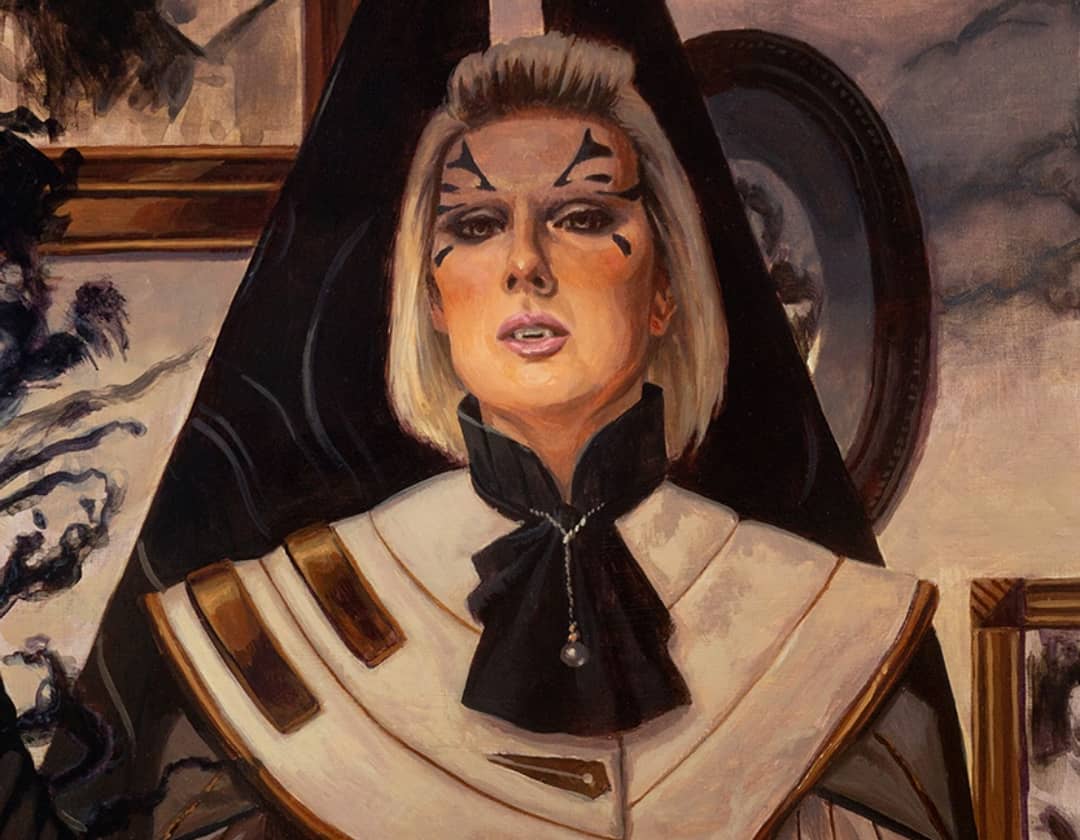 Tenured Inkcaster MtG Art from Strixhaven Set by Jake Murray Art of