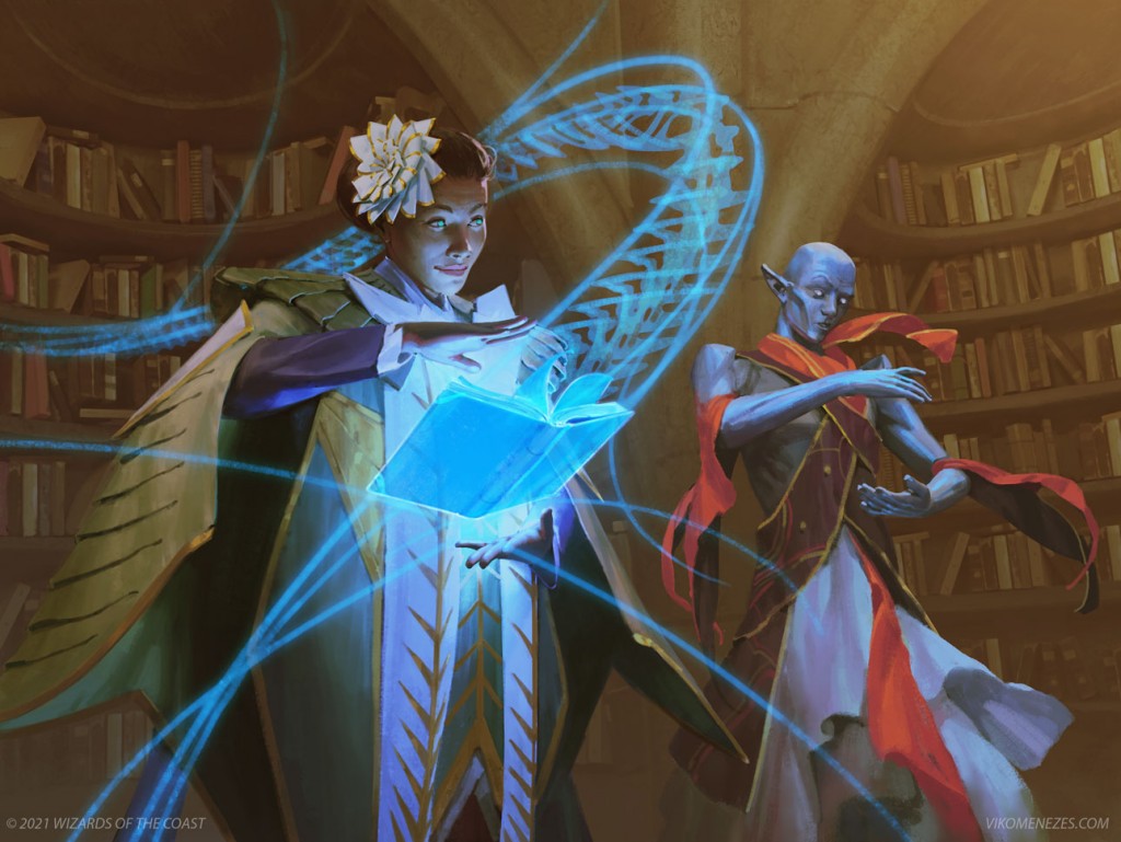 Replication Technique MtG Art from Commander 2021 Set by Viko Menezes