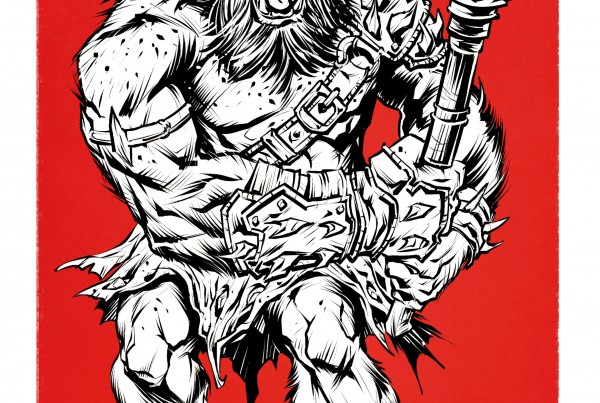 Hulking Bugbear (Variant) - Adventures in the Forgotten Realms MtG Art