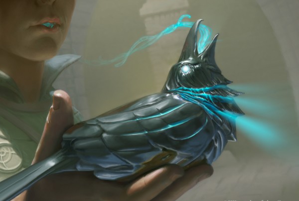 Silver Raven - Adventures in the Forgotten Realms MtG Art