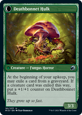Deathbonnet Hulk MtG Art from Innistrad: Midnight Hunt Set by Filip  Burburan - Art of Magic: the Gathering