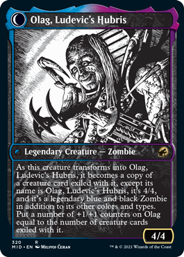 Olag, Ludevic's Hubris (Variant) MtG Art from Innistrad: Midnight