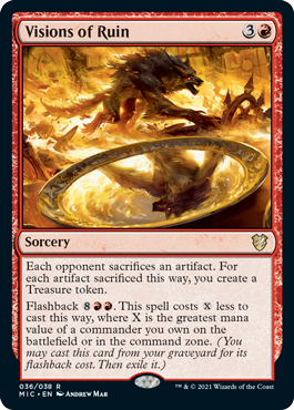 Visions of Ruin - Innistrad Midnight Hunt Commander
