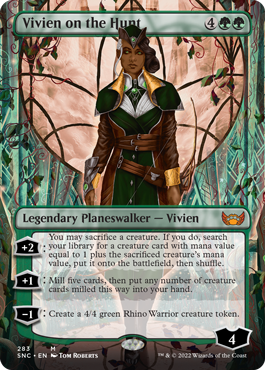 Vivien on the Hunt (Variant) - Streets of New Capenna