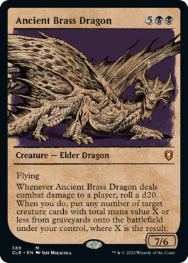 Ancient Brass Dragon (Variant) - Battle for Baldur's Gate