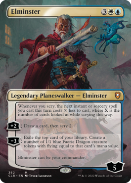 Elminster (Variant) MtG Art from Commander Legends: Battle for Baldur's Gate Set by Tyler Jacobson - Art of Magic: the Gathering Elminster (Variant) MtG Art from Commander Legends: Battle for Baldur's Gate Set by Tyler Jacobson - Art of Magic: the Gathering