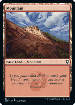 Mountain MtG Art from Commander Legends: Battle for Baldur's Gate Set by  Sam White - Art of Magic: the Gathering