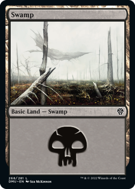 one piece card game absolute justice Swamp (264) (Full-Art) [Phyrexia: All Will Be One]