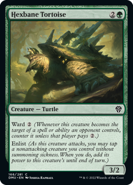 Hexbane Tortoise MtG Art from Dominaria United Set by Joshua Raphael