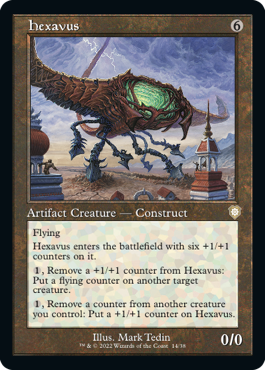 Hexavus MtG Art from The Brothers' War Set by Mark Tedin Hexavus MtG Art from The Brothers' War Set by Mark Tedin