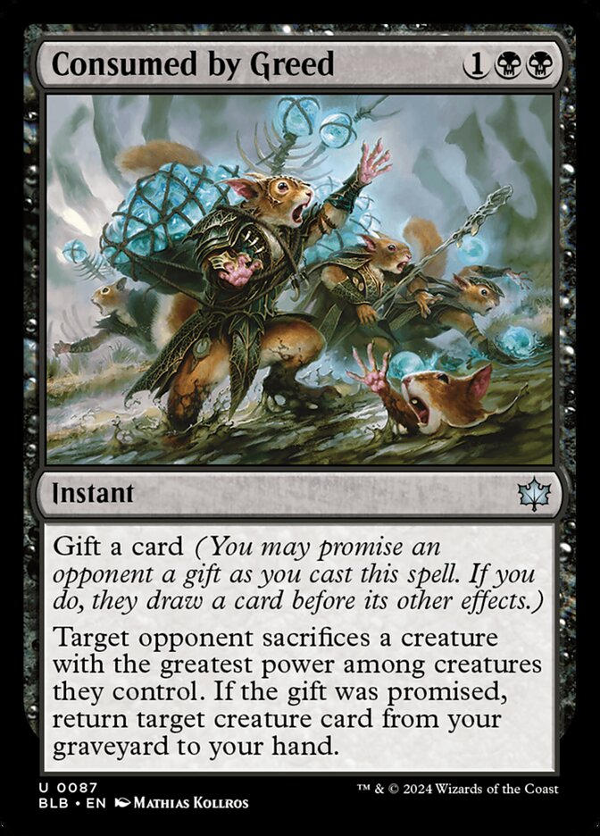 Consumed by Greed 