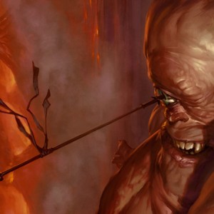 Eye Gouge - Art by Tyler Jacobson